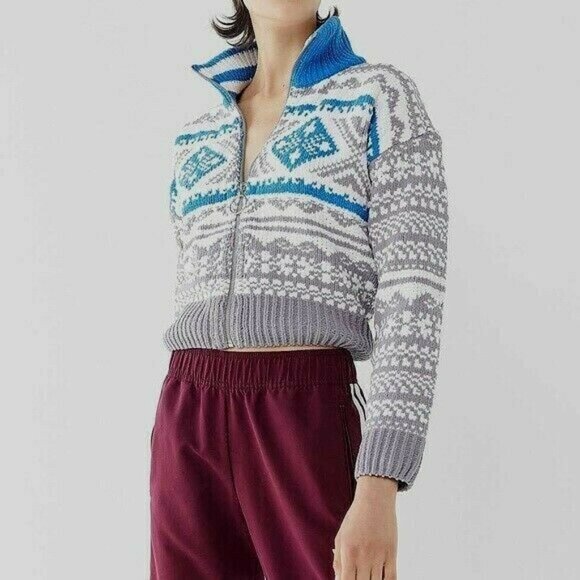 UO Urban Outfitters Scout Shrunken Cardigan - Picture 2 of 12